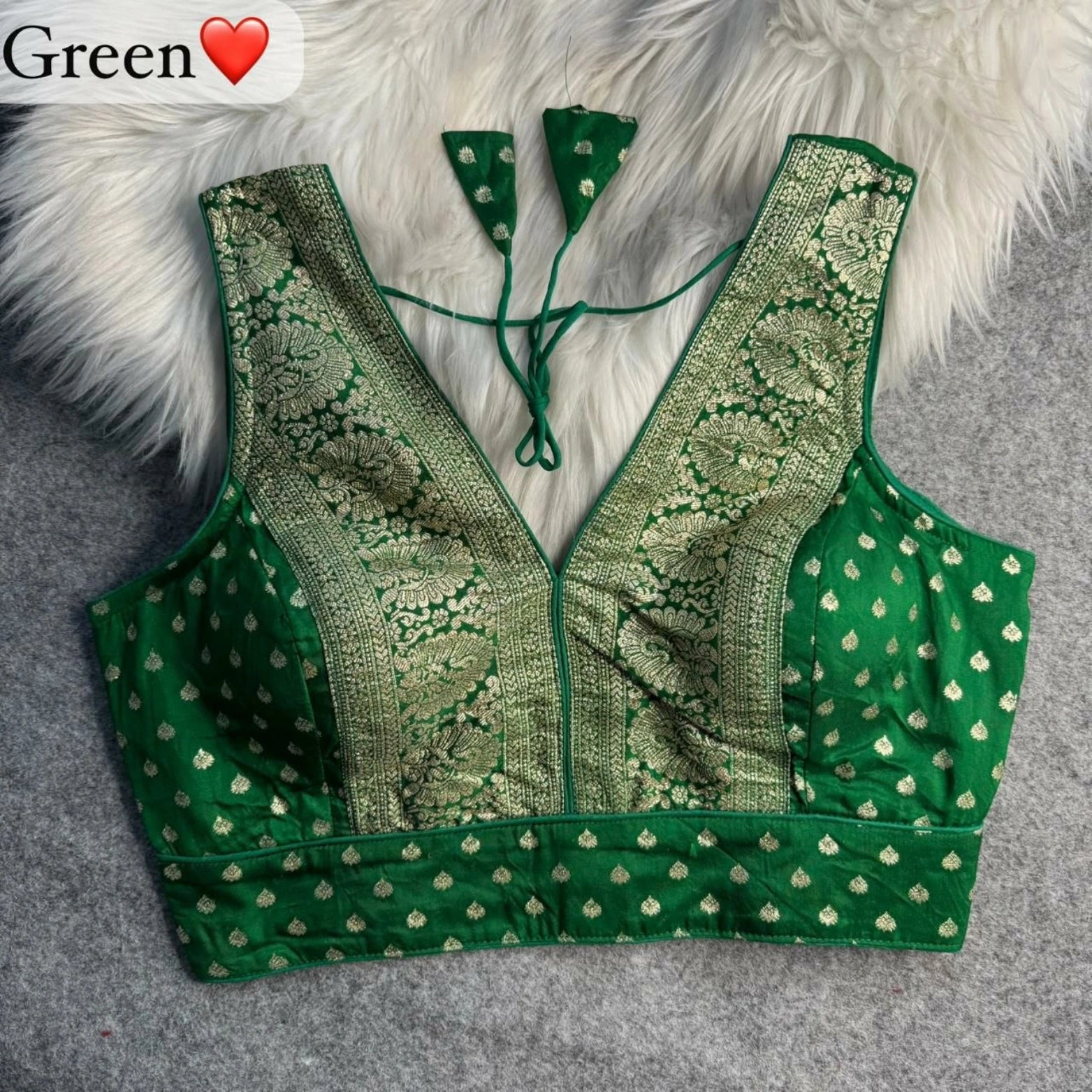 Dola Soft Mina Zari Party Wear Blouse
