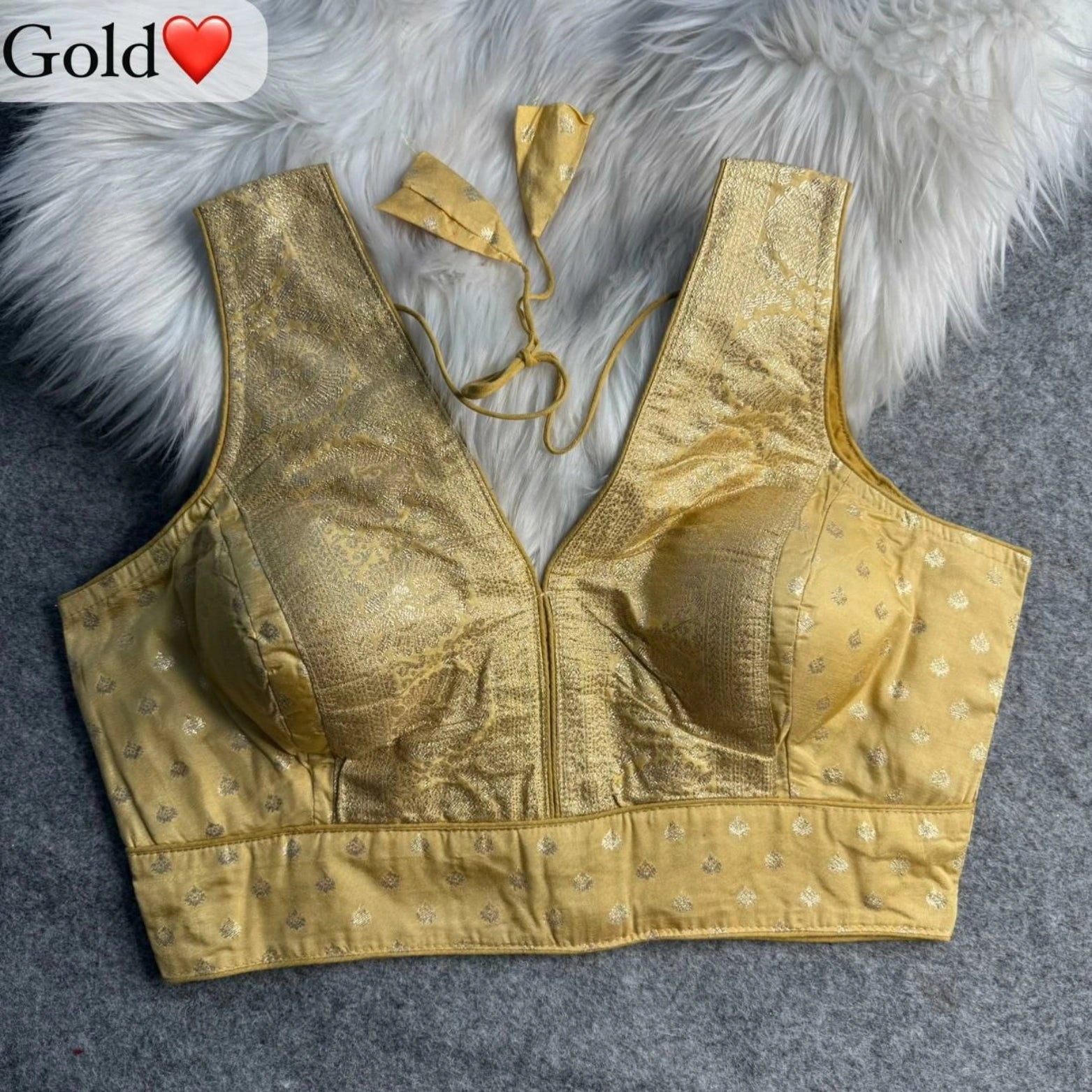 Dola Soft Mina Zari Party Wear Blouse