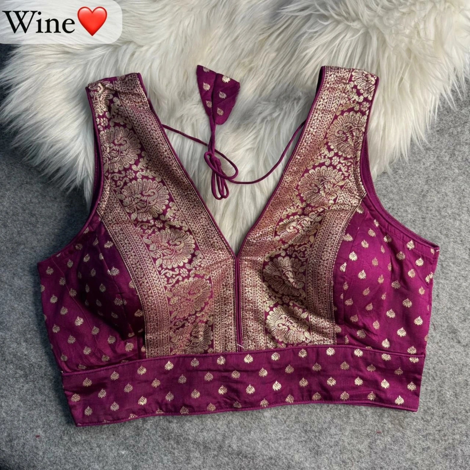 Dola Soft Mina Zari Party Wear Blouse