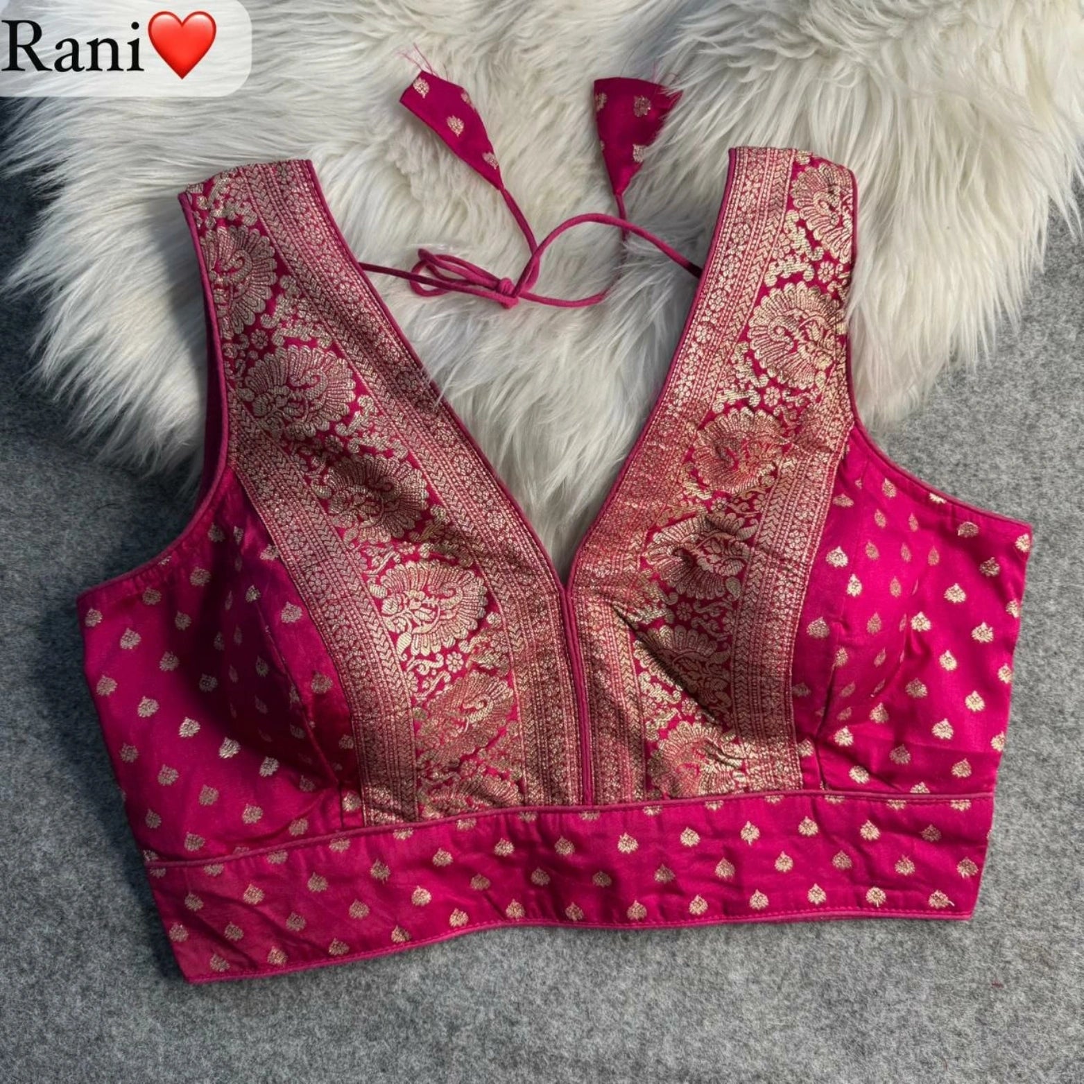 Dola Soft Mina Zari Party Wear Blouse