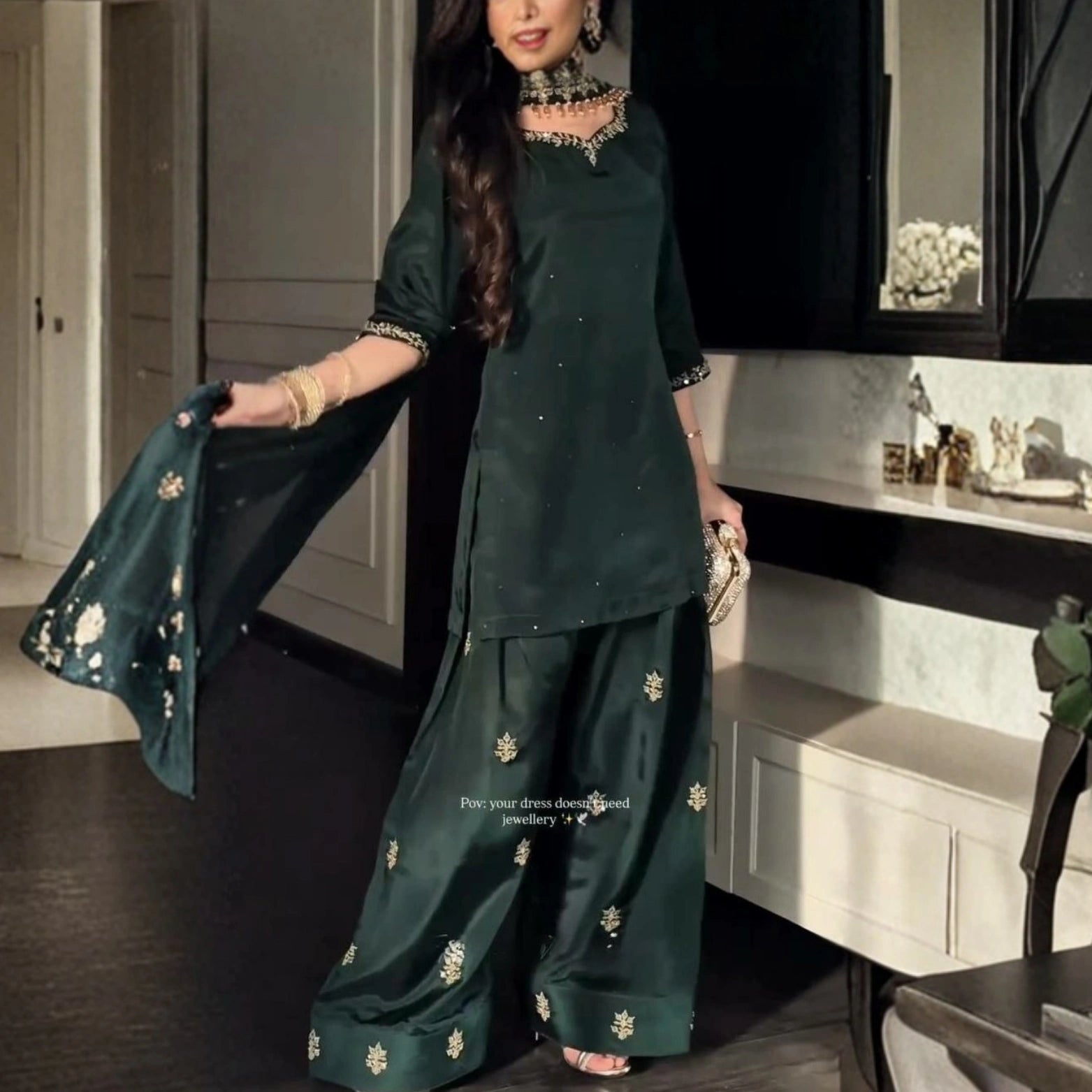 Noor Mahal Farshi Palazzo Suit Set