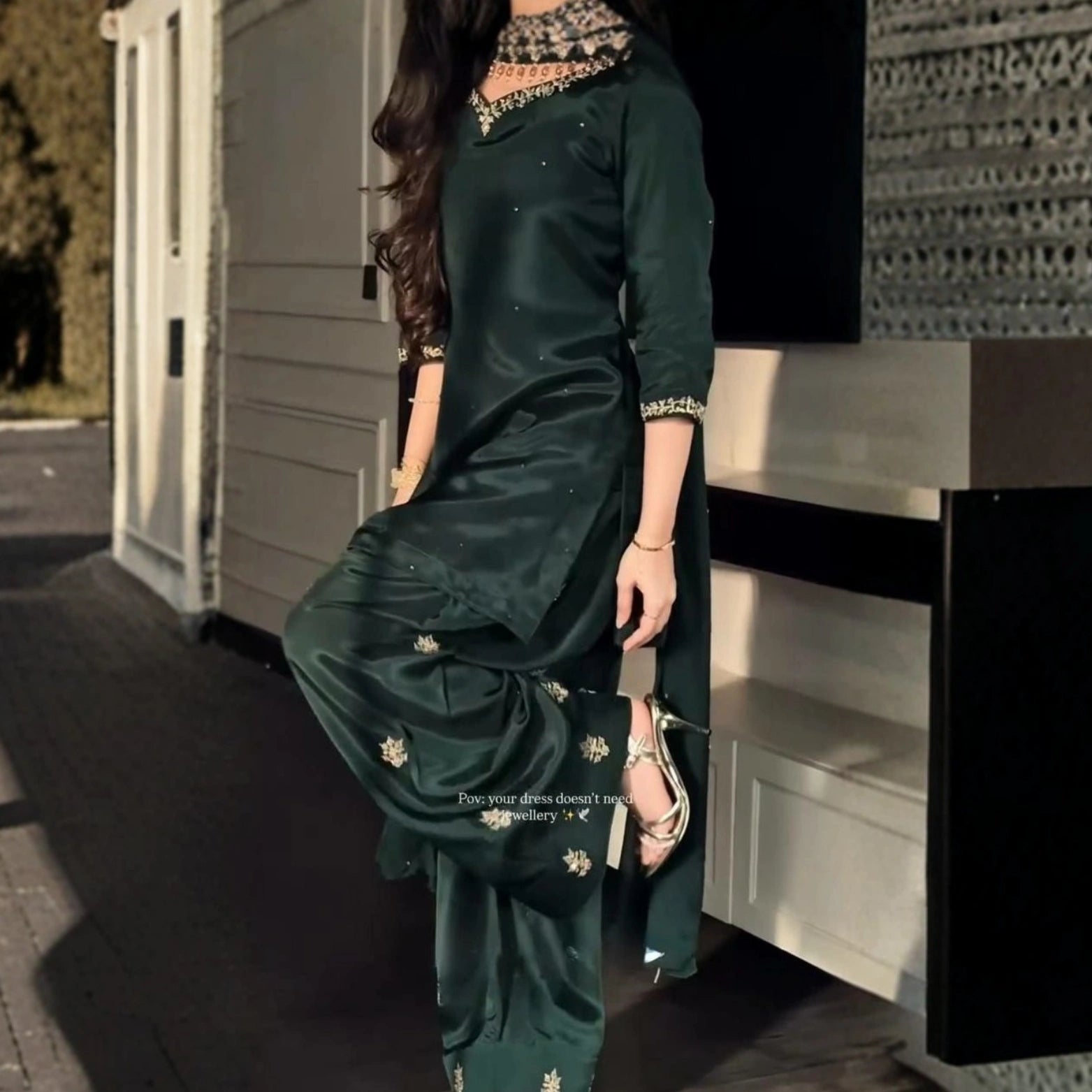 Noor Mahal Farshi Palazzo Suit Set
