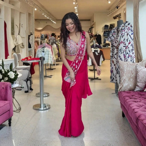 Ruby Royale Ready-to-Wear Saree