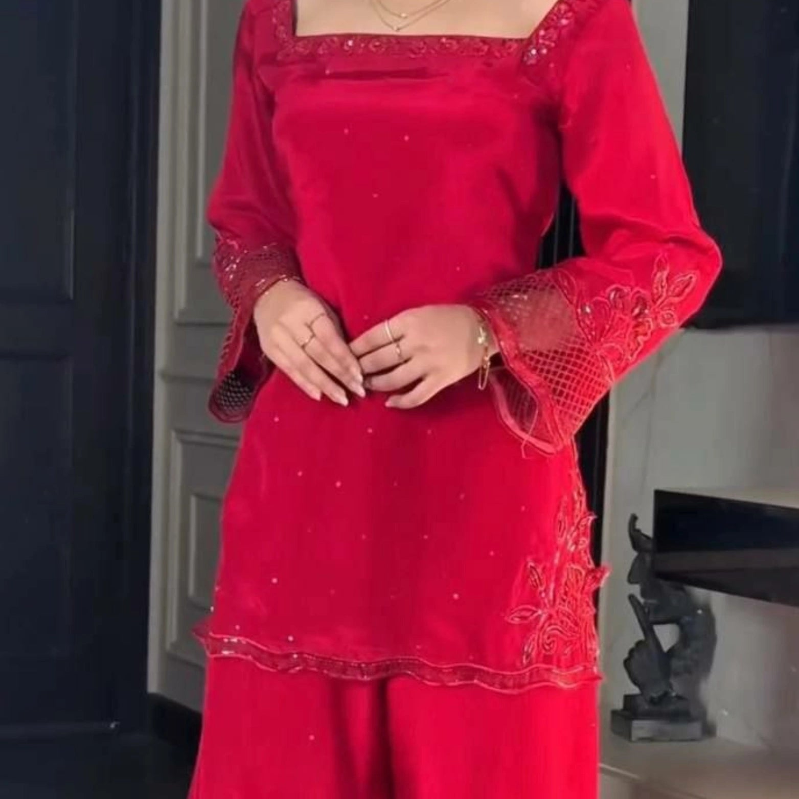 Ruby Noor Sharara Set