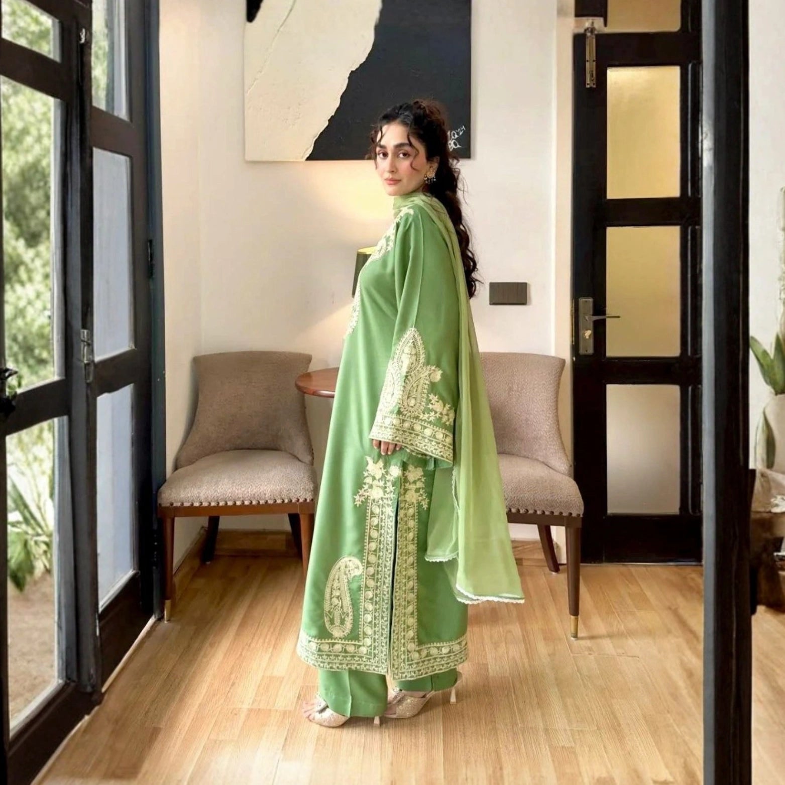 Noor Belle Organza Suit Set