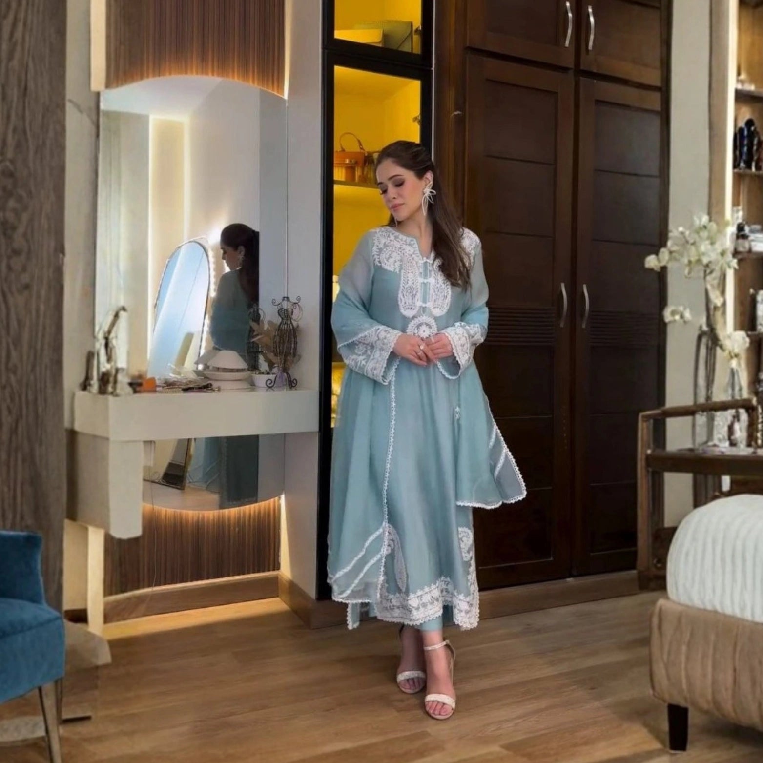 Noor Belle Organza Suit Set