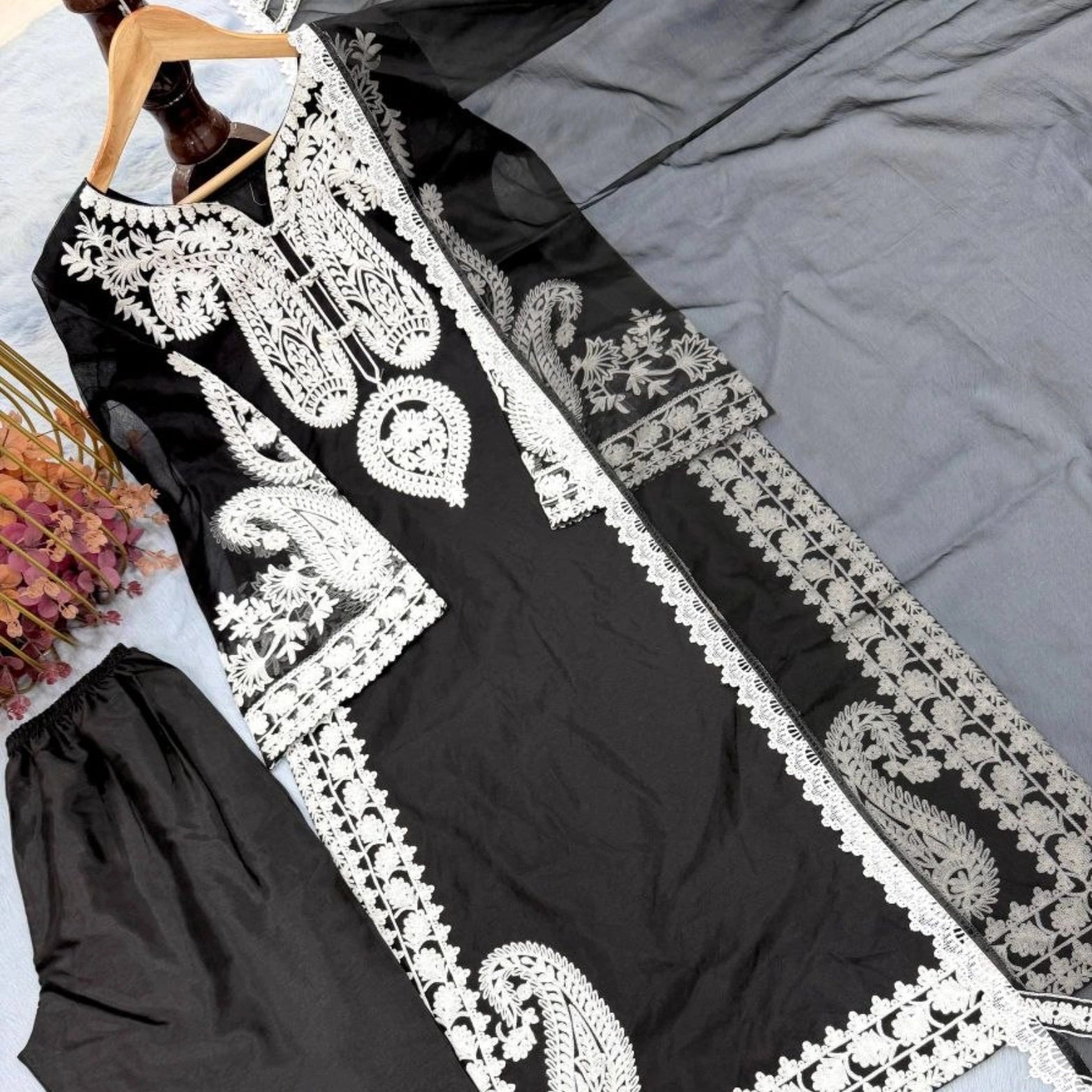 Noor Belle Organza Suit Set