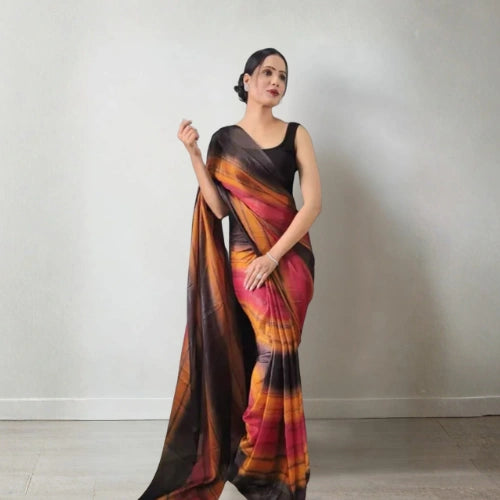 Ready To Wear Bullet Fire Saree