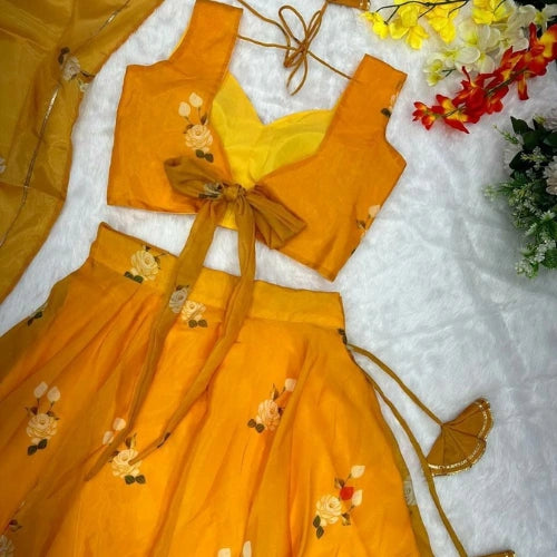 Surmayi Bloom Lehenga Set