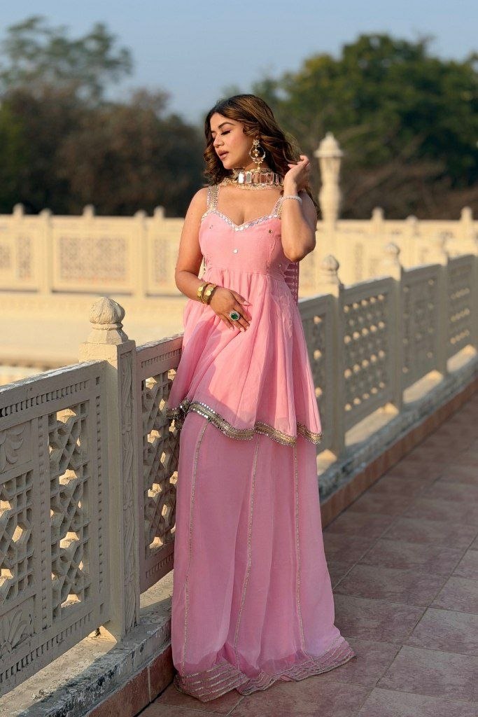 Short Kurti with Palazzo