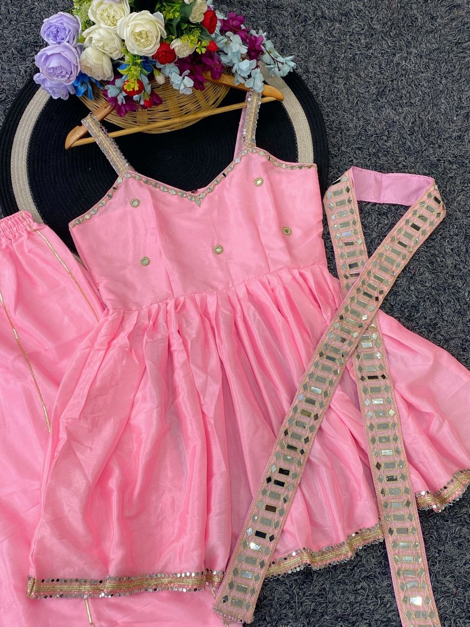Short Kurti with Palazzo
