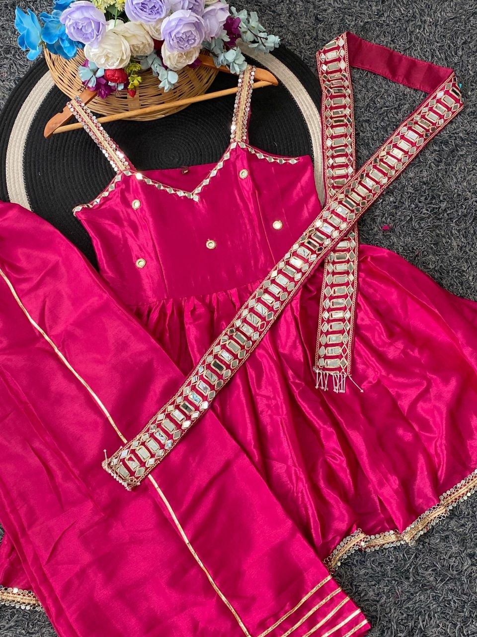 Short Kurti with Palazzo