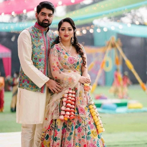 Gulnaar Garden Lehenga Set