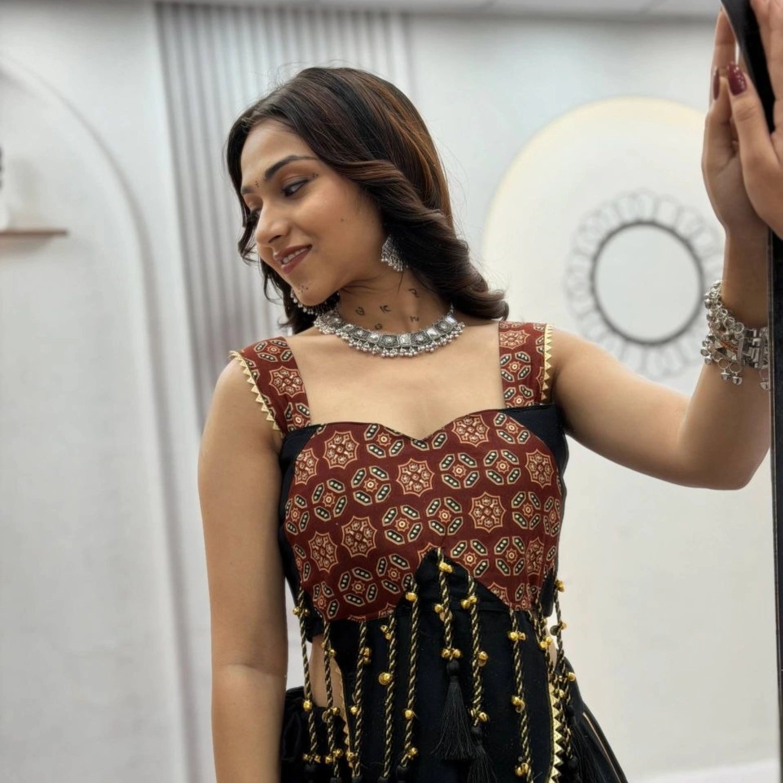 Aarohi Ajrakh Heritage Lehenga Set