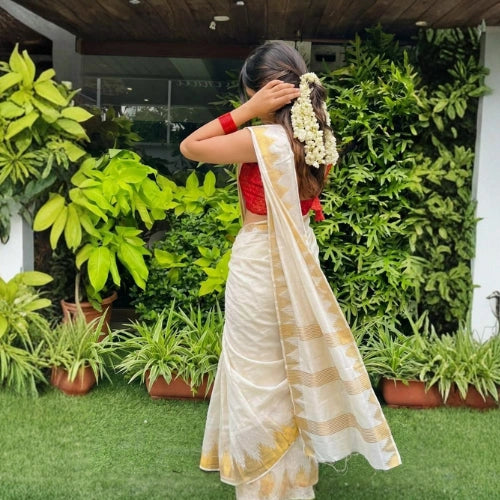 Devanshi Temple Weave Saree