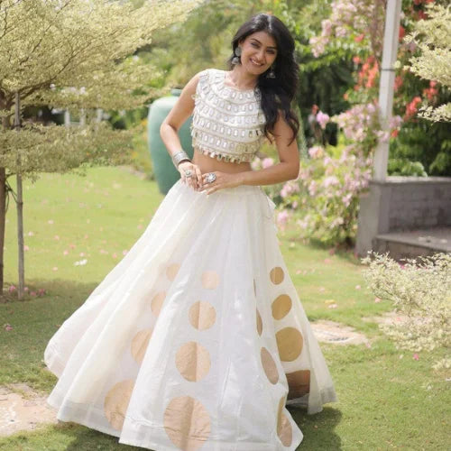 Sitara Gota Mirror Lehenga Set
