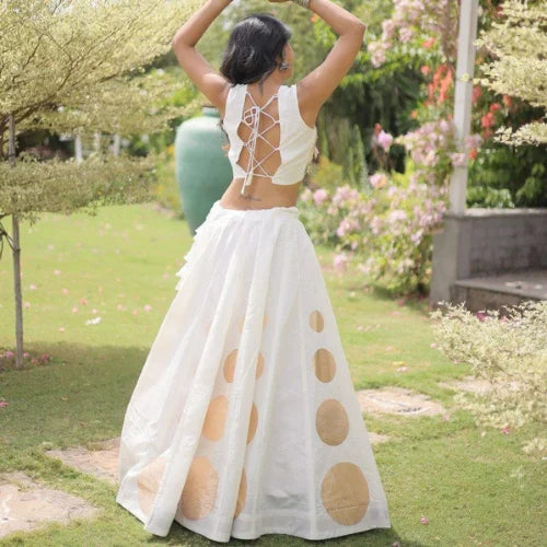 Sitara Gota Mirror Lehenga Set