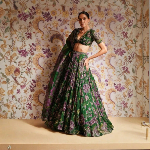 Zariya Bloom Lehenga Set