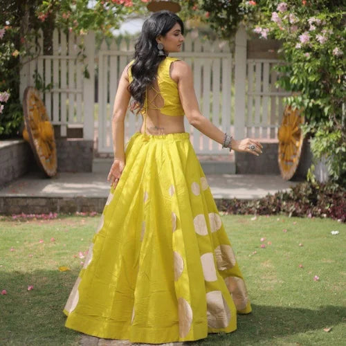 Sitara Gota Mirror Lehenga Set