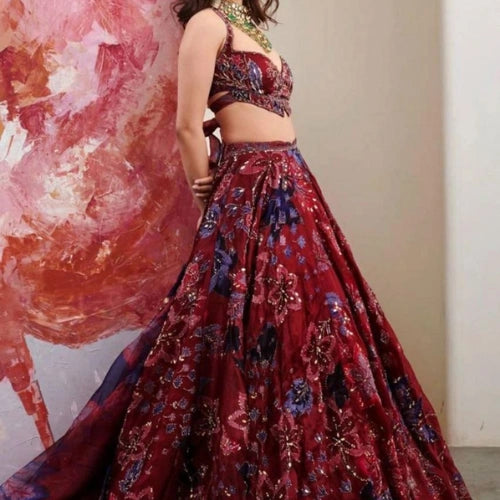 Raqs-E-Gul Lehenga Set