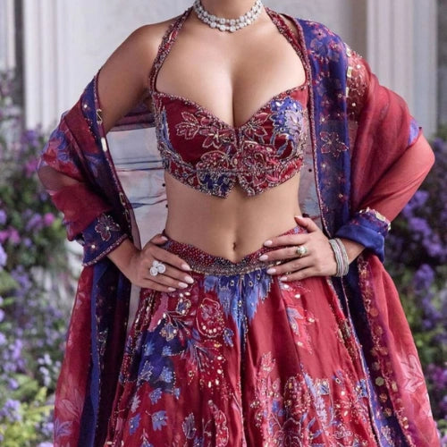 Raqs-E-Gul Lehenga Set