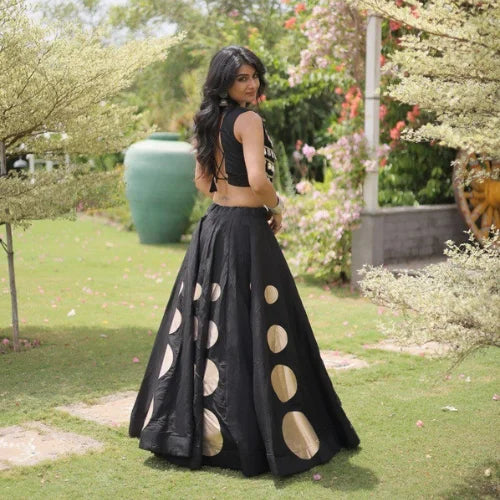 Sitara Gota Mirror Lehenga Set