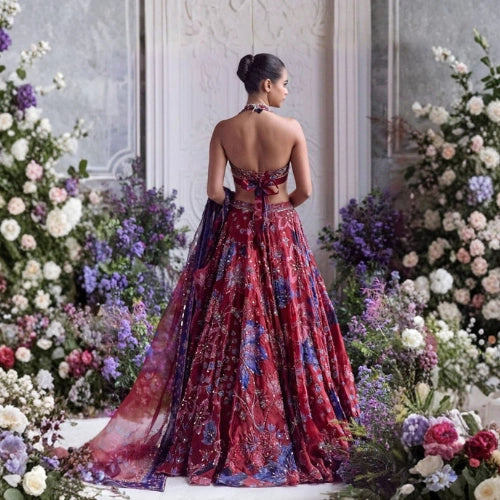 Raqs-E-Gul Lehenga Set