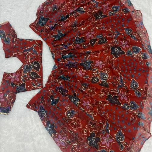 Raqs-E-Gul Lehenga Set