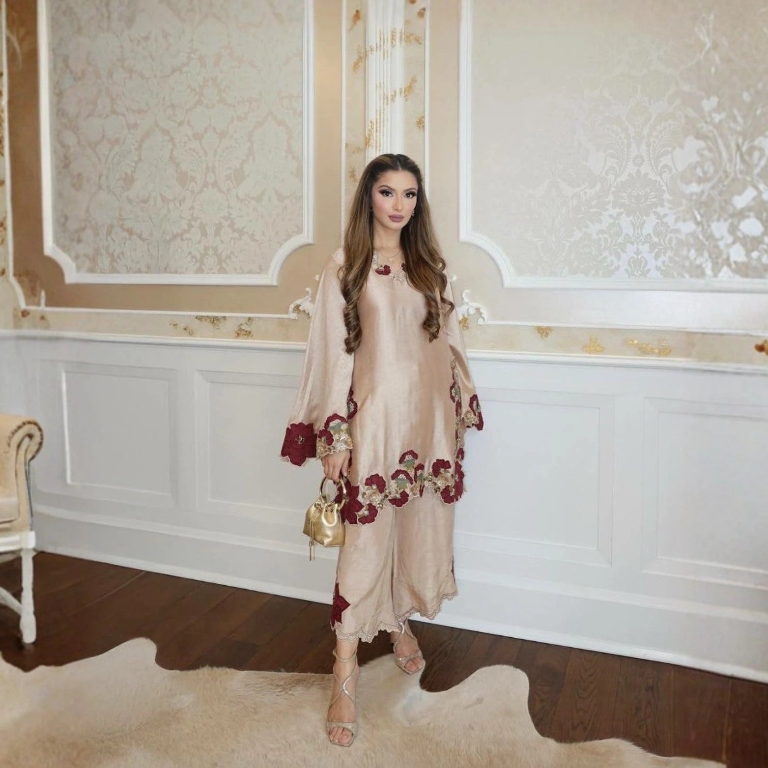 Ivory Bloom Co-Ord Set
