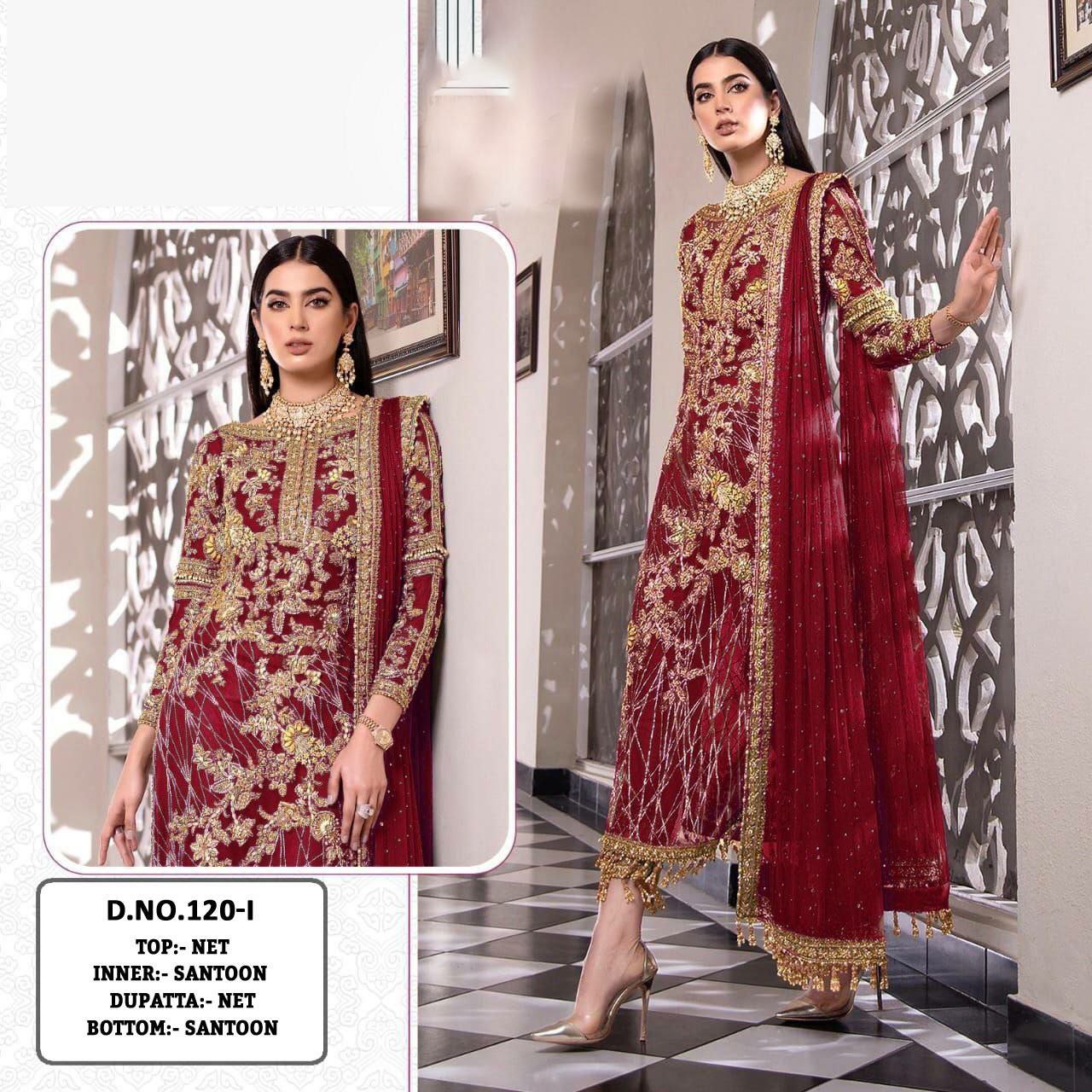 Royal Net Diamond Embroidered Salwar Suit