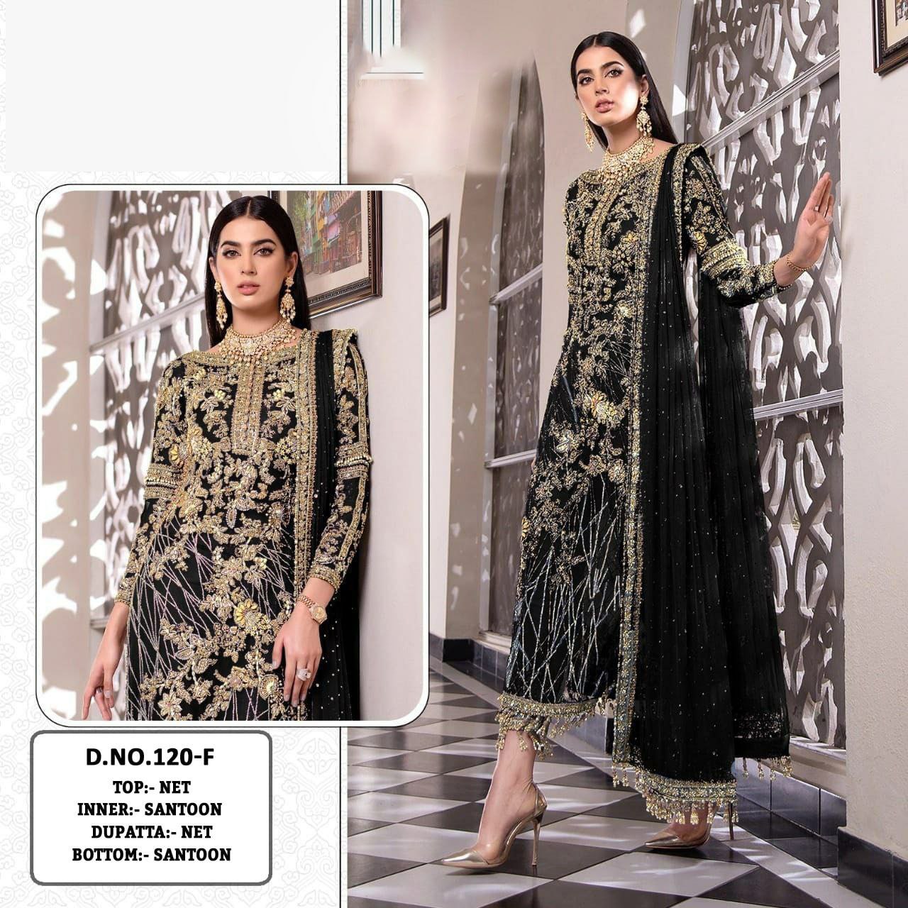 Royal Net Diamond Embroidered Salwar Suit