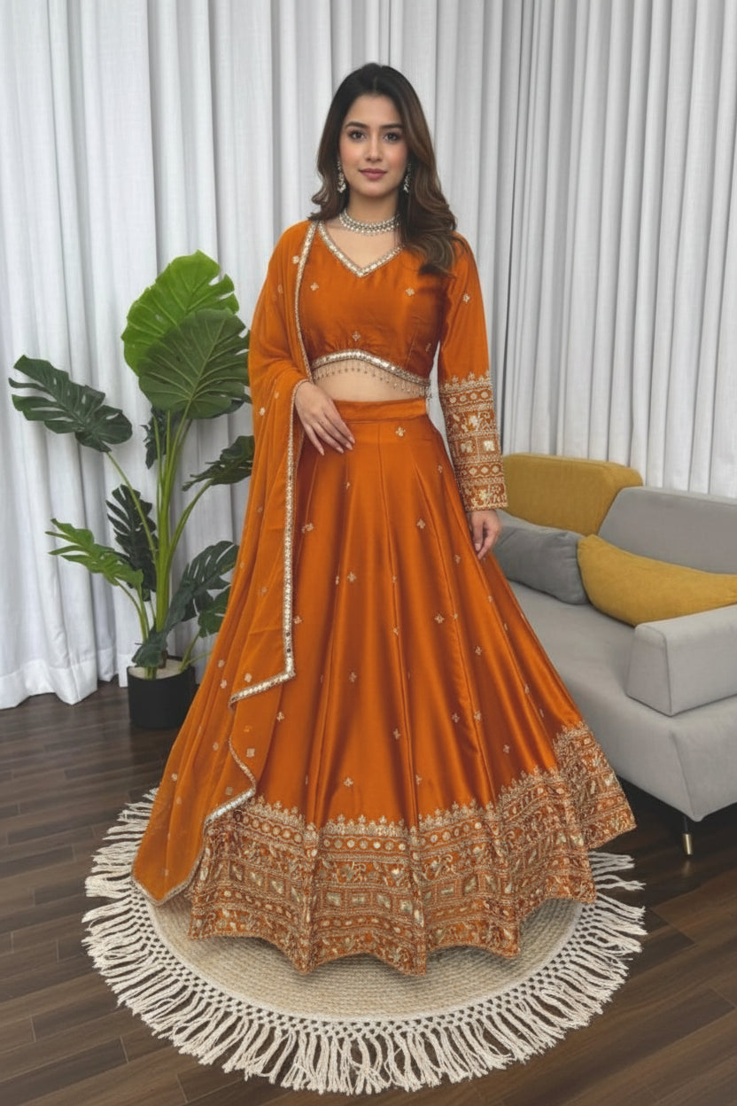 Amber Raas Lehenga Set