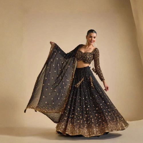 Midnight Noor Lehenga Set