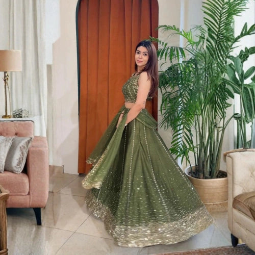 Emerald Noor Lehenga Set