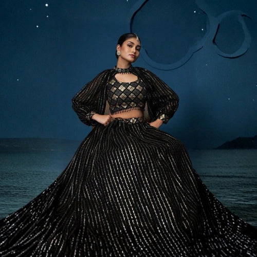 Noir Zareen Lehenga Set