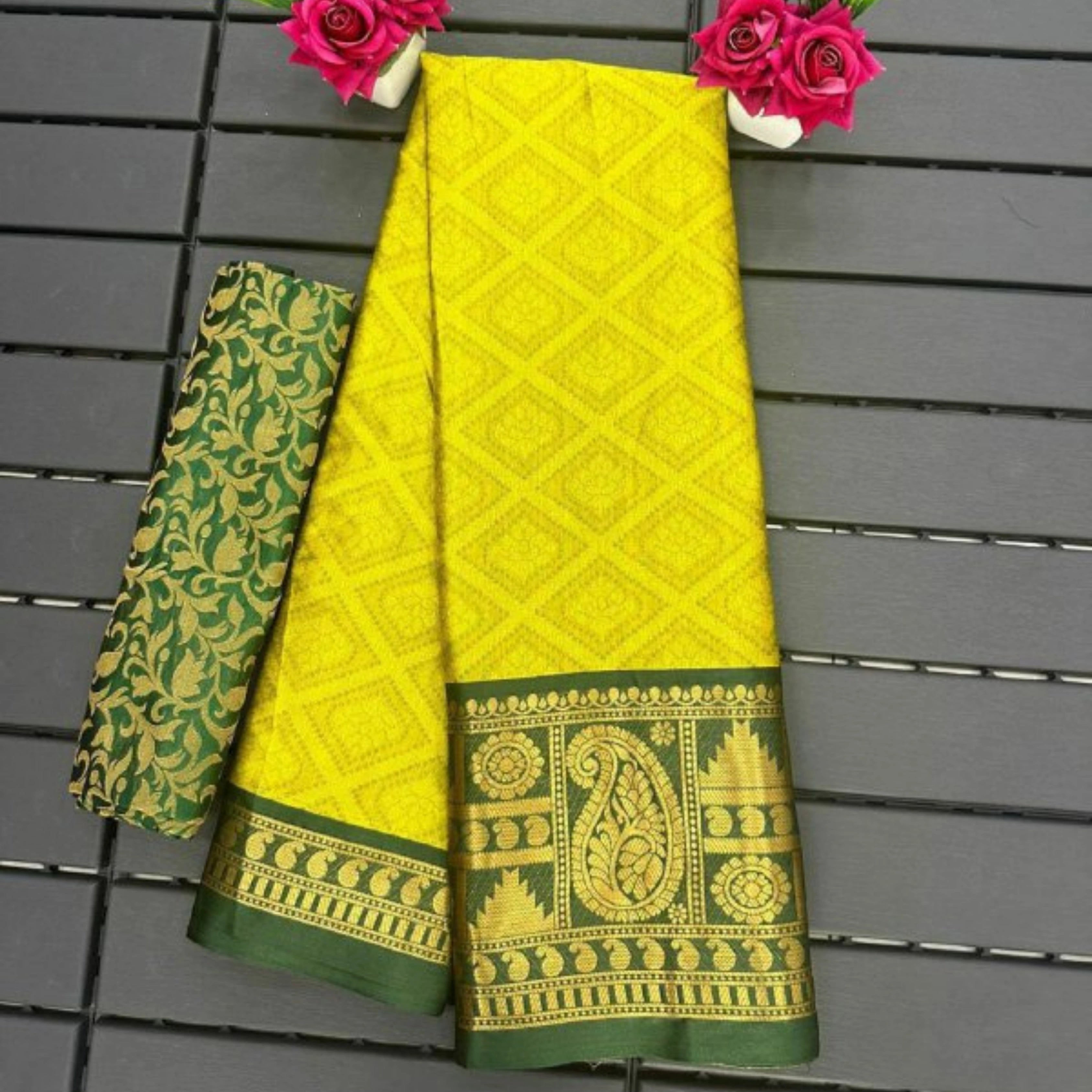 Royal Mercerised Cotton Silk Contrast Saree