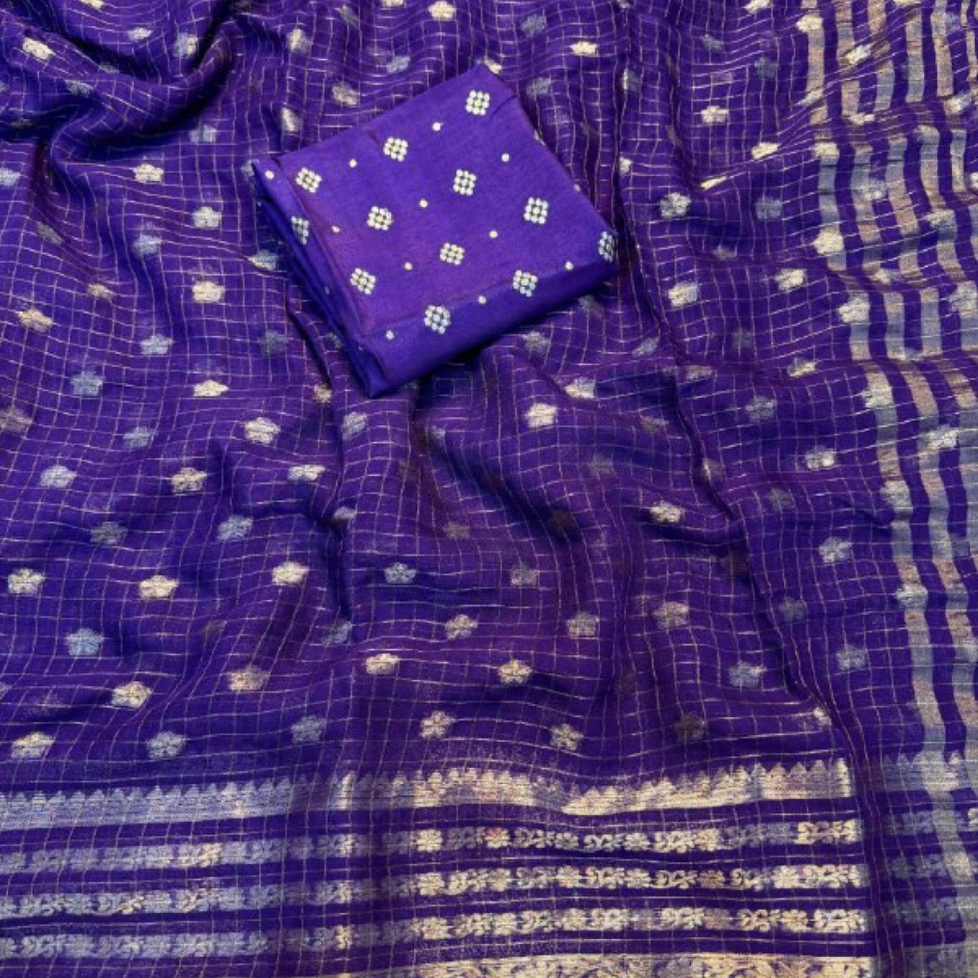 Royal Pure Viscose Jacquard Designer Saree