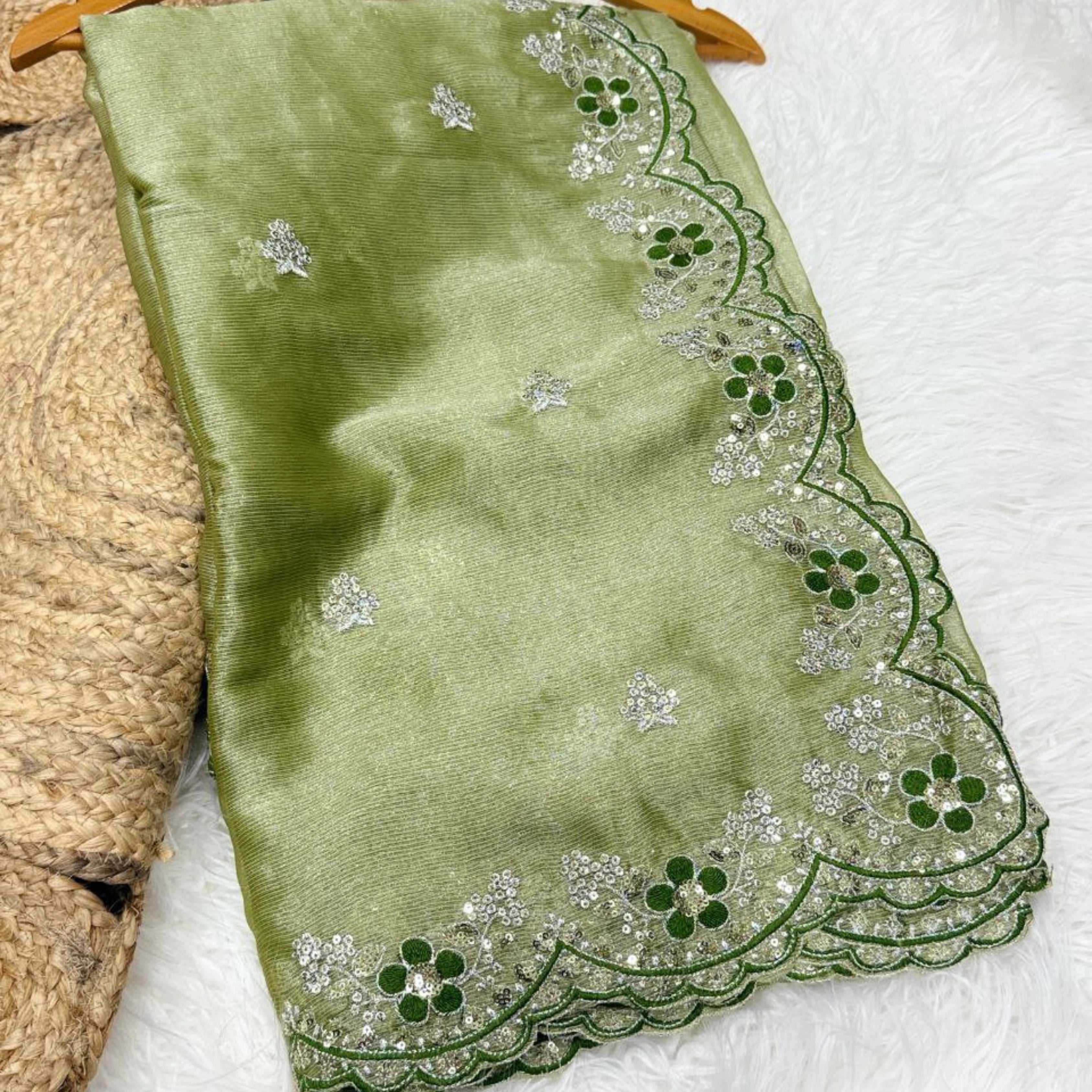 Royal Sitara Silk Embroidered Designer Saree