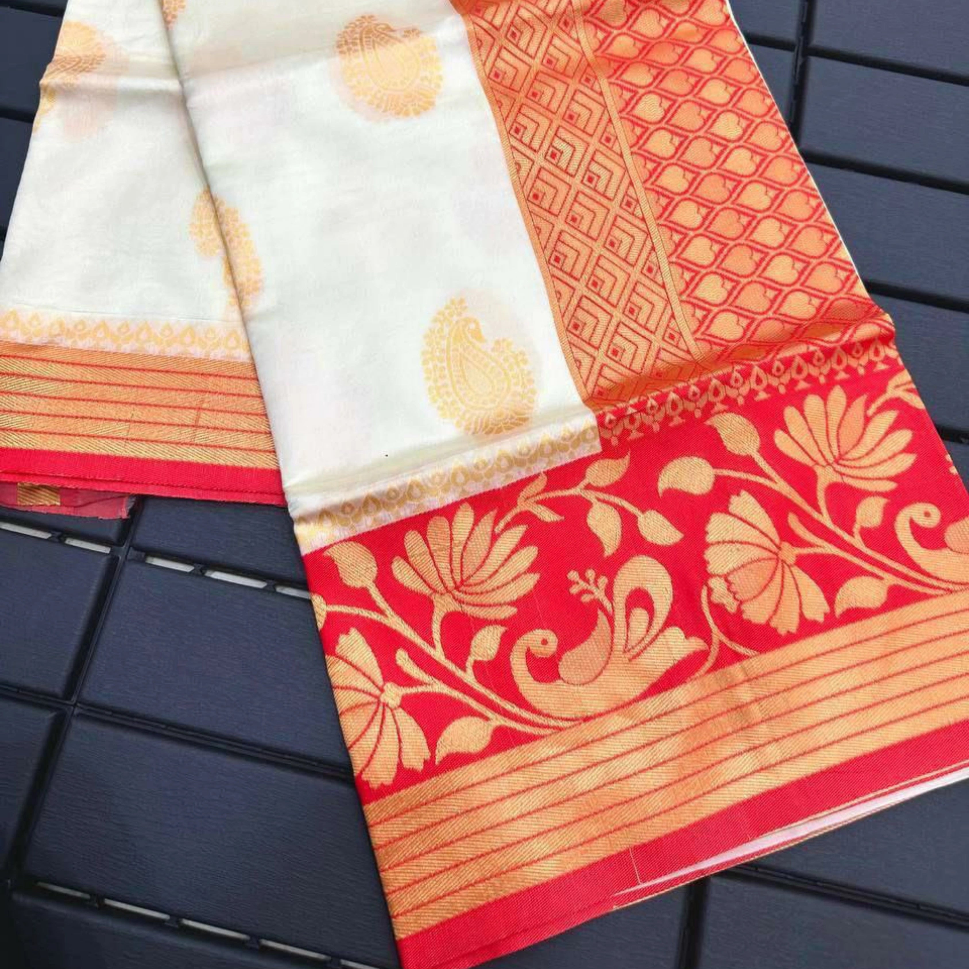 Luxe Tassel Work Designer Net Saree