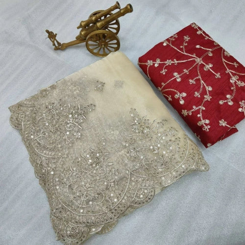 Elaria Arc Organza Saree